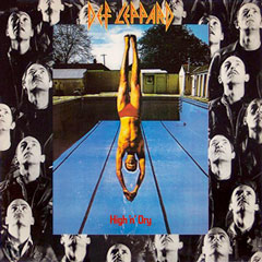 Def Leppard High 'n' Dry album cover