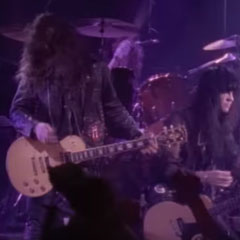 Kix, a Hair Metal rock band from United States