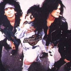 Smashed Gladys, a Hair Metal rock band from United States