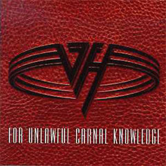 Van Halen For Unlawful Carnal Knowledge album cover